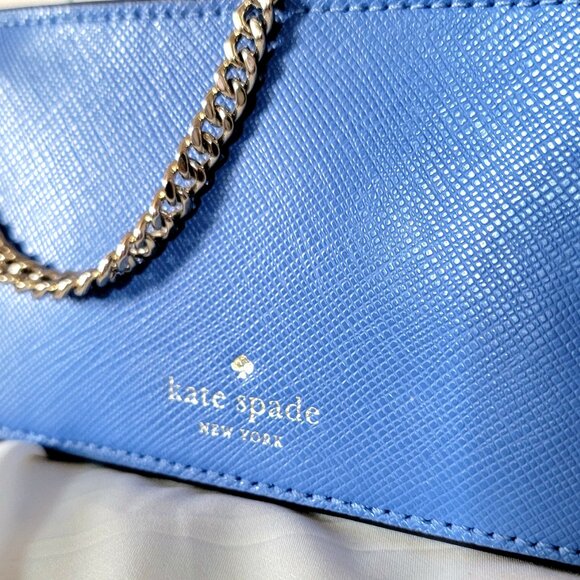 Kate Spade Staci Garden Bouquet (2fer) Wallet & Blue Card Carrier Set, NWOT - Picture 4 of 10